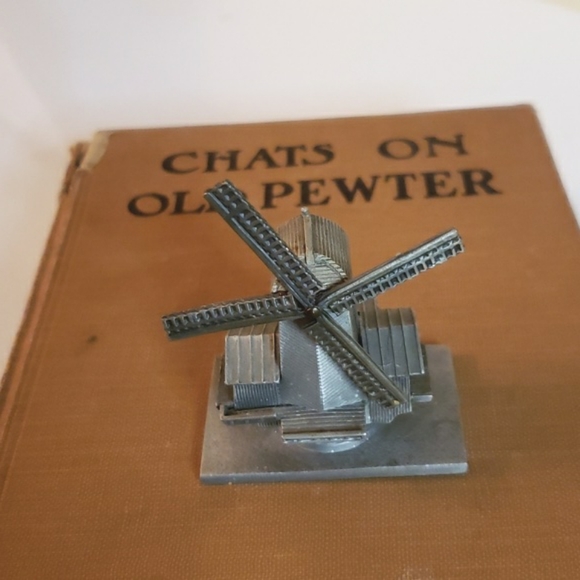 Vintage Pewter Windmill Holland hallmarked - Picture 6 of 9
